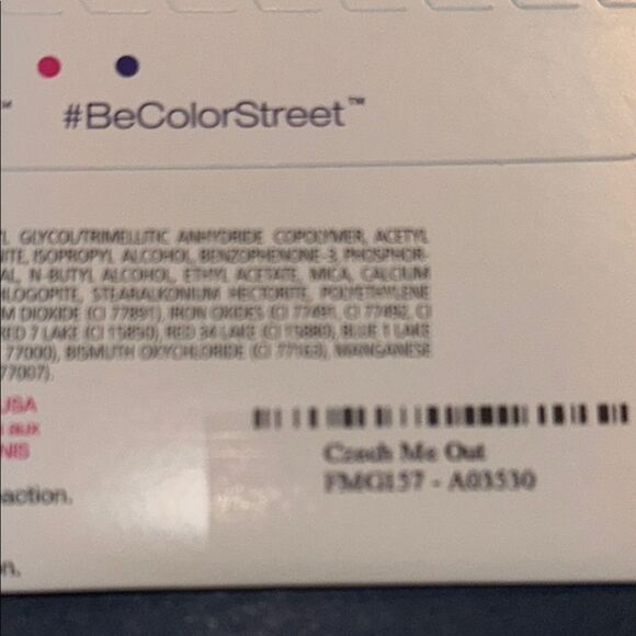 Czech Me Out Color Street Pink Party Nail Strips/Czech Me Out - Picture 7 of 8